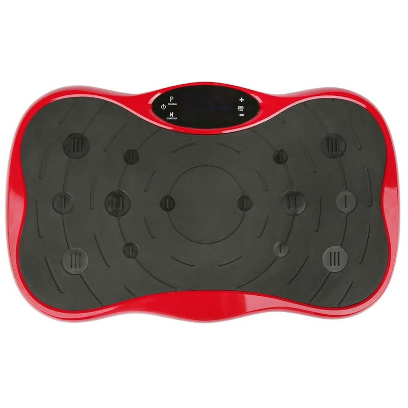 EXTRALINK PLATFORMA WIBRACYJNA DO ĆWICZEŃ FITNESS STAYFIT SPINMOVE CZERWONY - Imagen 3