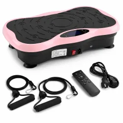 EXTRALINK PLATFORMA WIBRACYJNA DO ĆWICZEŃ FITNESS STAYFIT SPINMOVE RÓŻOWY - Image 7