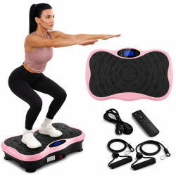 Extralink Moonwalk SpinMove Różowy | Platforma Wibracyjna do Ćwiczeń Fitness | 200W - Zdjęcie 10