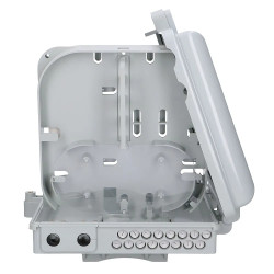 Extralink Emma V2 | Fiber optic terminal box | 16 core, white, min-span