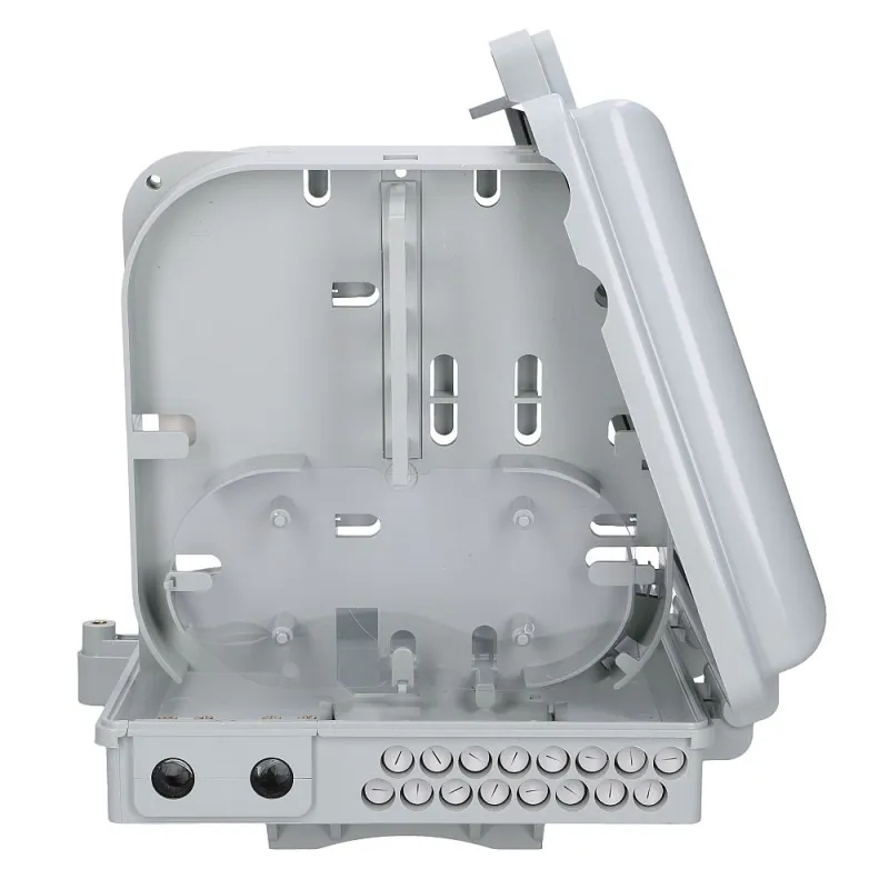 Extralink Emma V2 | Fiber optic terminal box | 16 core, white, min-span