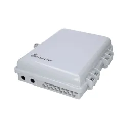 Extralink Emma V2 Morsettiera fibra ottica 16 core, bianco, min-span