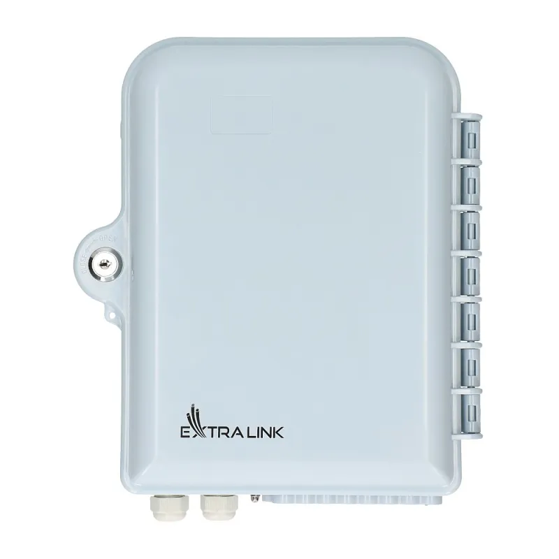 Extralink Emma Fiber optic terminal box 16 core, white