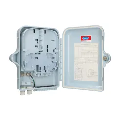 Extralink Emma Caja de fibra óptica 16 core, blanco