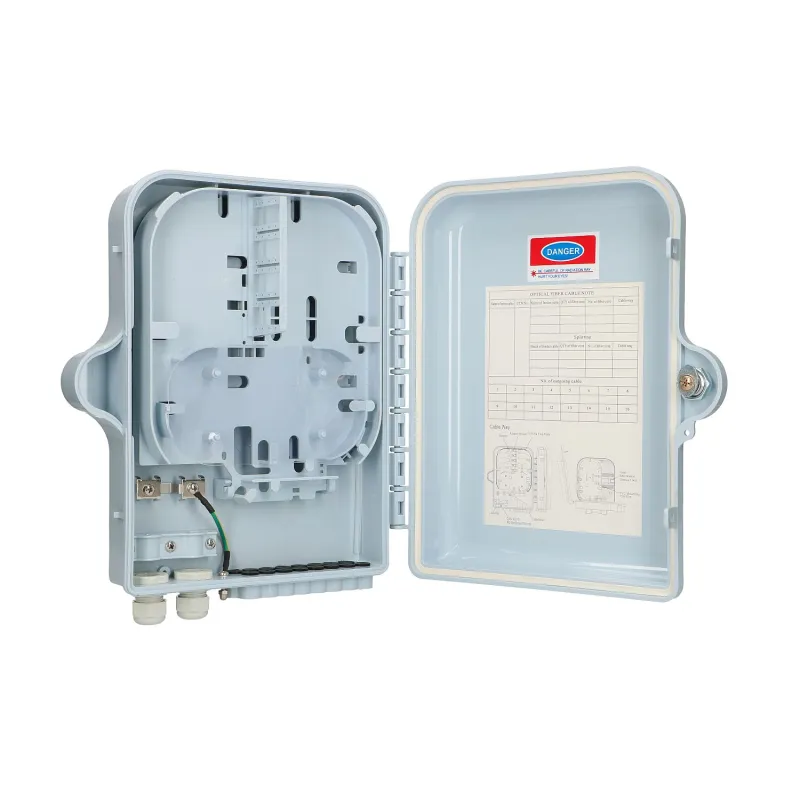 Extralink Emma Caja de fibra óptica 16 core, blanco