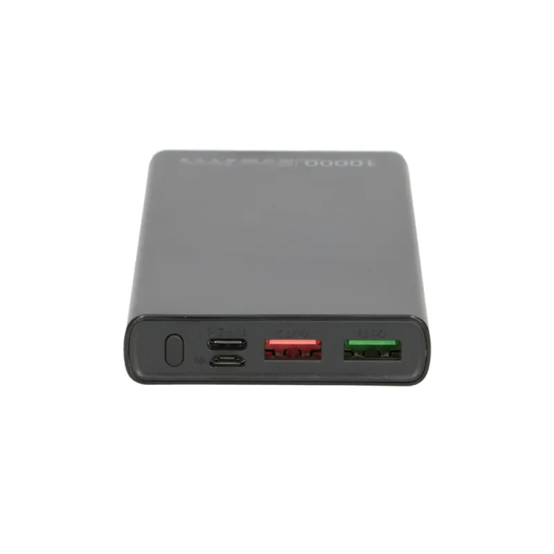 Extralink EPB-067B 10000mAh Negro Powerbank Power bank, Fast Charging, USB-C