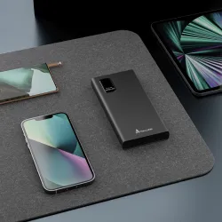 Extralink EPB-067B Powerbank 10000mAh Siyah, Hızlı Şarj USB-C