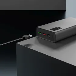 Extralink EPB-068 20000mAh Černá Powerbank Power bank, Fast Charging, USB-C