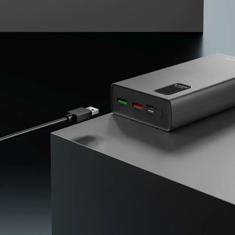 Extralink EPB-068 20000mAh Černá Powerbank Power bank, Fast Charging, USB-C