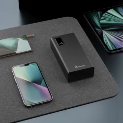 Extralink EPB-069 30000mAh Černá Powerbank Power bank, Fast Charging, USB-C