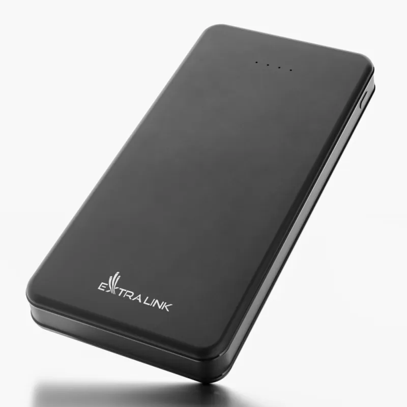 Extralink EPB-078B 10000mAh Černá Powerbank Power bank, USB-C