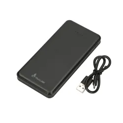 Extralink EPB-078B 10000mAh Černá Powerbank Power bank, USB-C