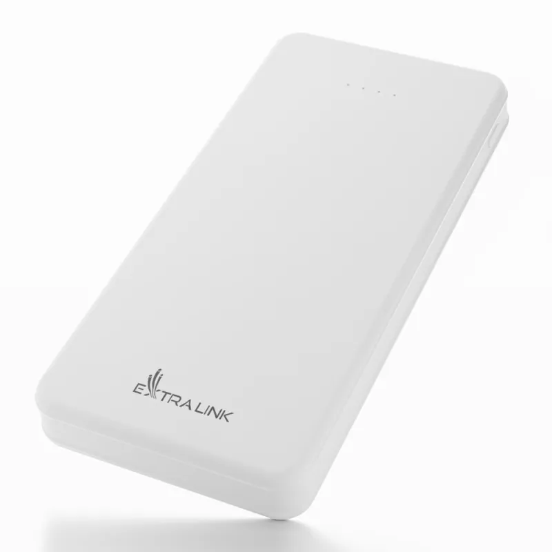 Extralink EPB-078W 10000mAh Biały Powerbank Power bank, USB-C