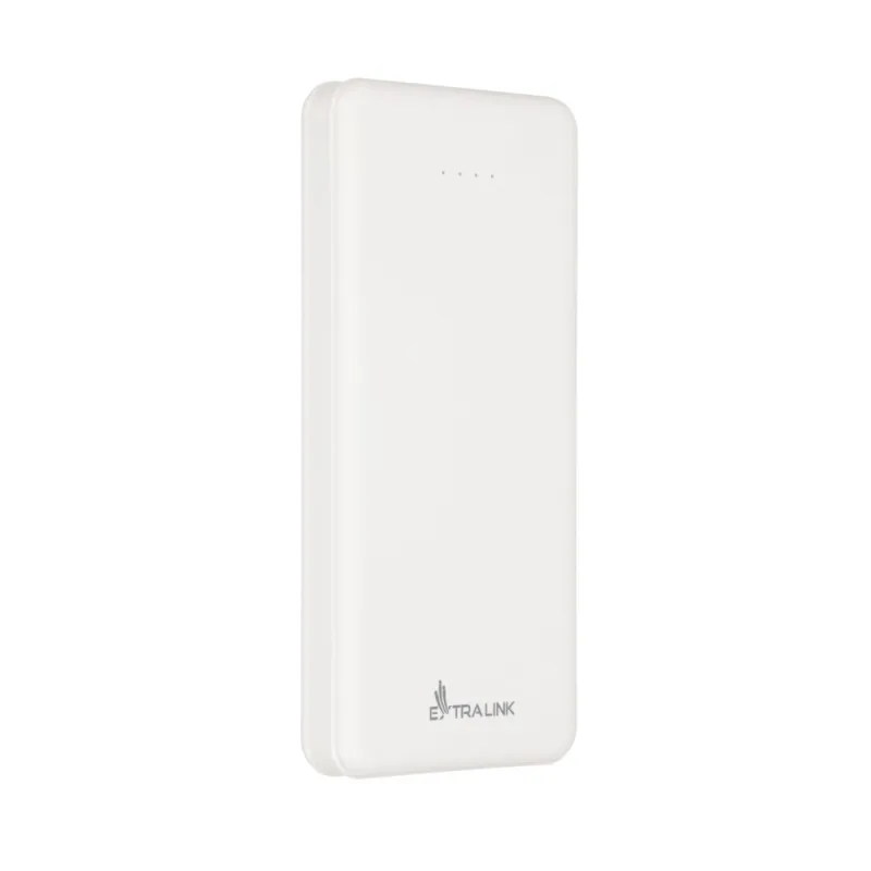 Extralink EPB-078W 10000mAh Bílý Powerbank Power bank, USB-C