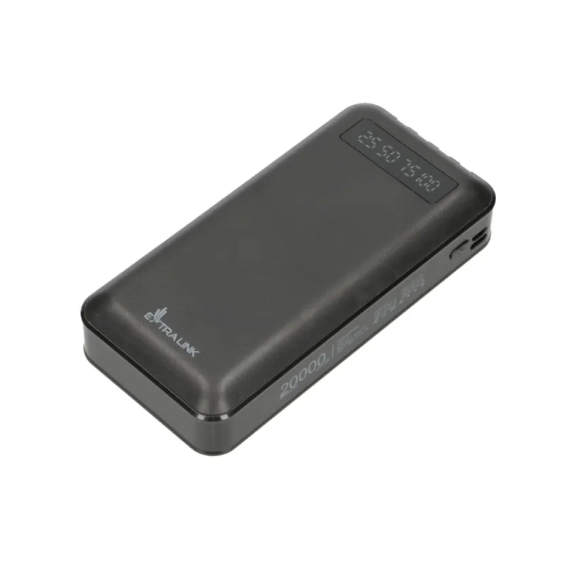 Extralink EPB-084 20000mAh Schwarz Powerbank Power bank, USB-C