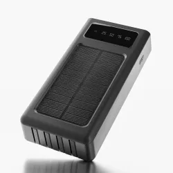 Extralink EPB-092 20000mAh Black Powerbank Solar Power bank, USB-C