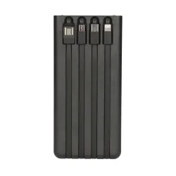 Extralink EPB-092 Powerbank 20000mAh Siyah, Güneş Enerjili Powerbank, USB-C