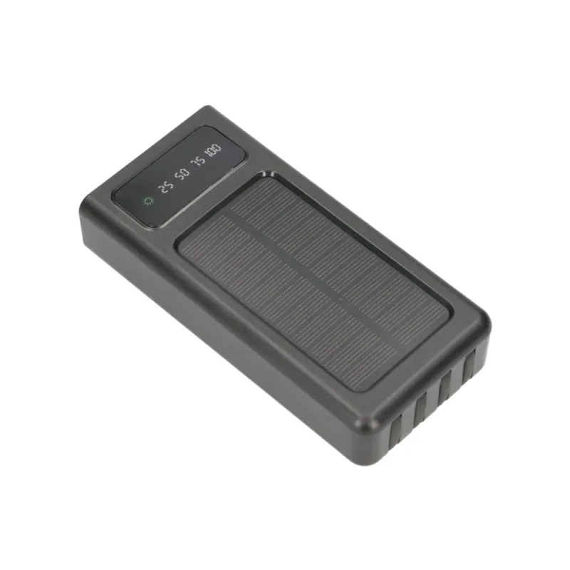 Extralink EPB-092 20000mAh Schwarz Powerbank Solar Power bank, USB-C