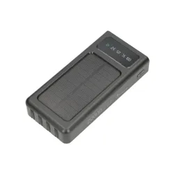 Extralink EPB-092 20000mAh Preto Powerbank Solar Power bank, USB-C