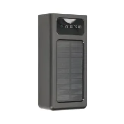 Extralink EPB-093 30000mAh Preto Powerbank Solar Power bank, USB-C
