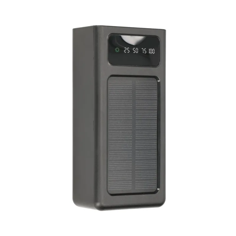 Extralink EPB-093 30000mAh Black Powerbank Solar Power bank, USB-C