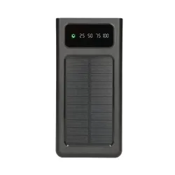 Extralink EPB-093 30000mAh Nero Powerbank Solar Power bank, USB-C