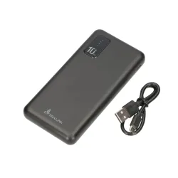 Extralink EPB-098B 10000mAh Preto Powerbank Power bank, USB-C