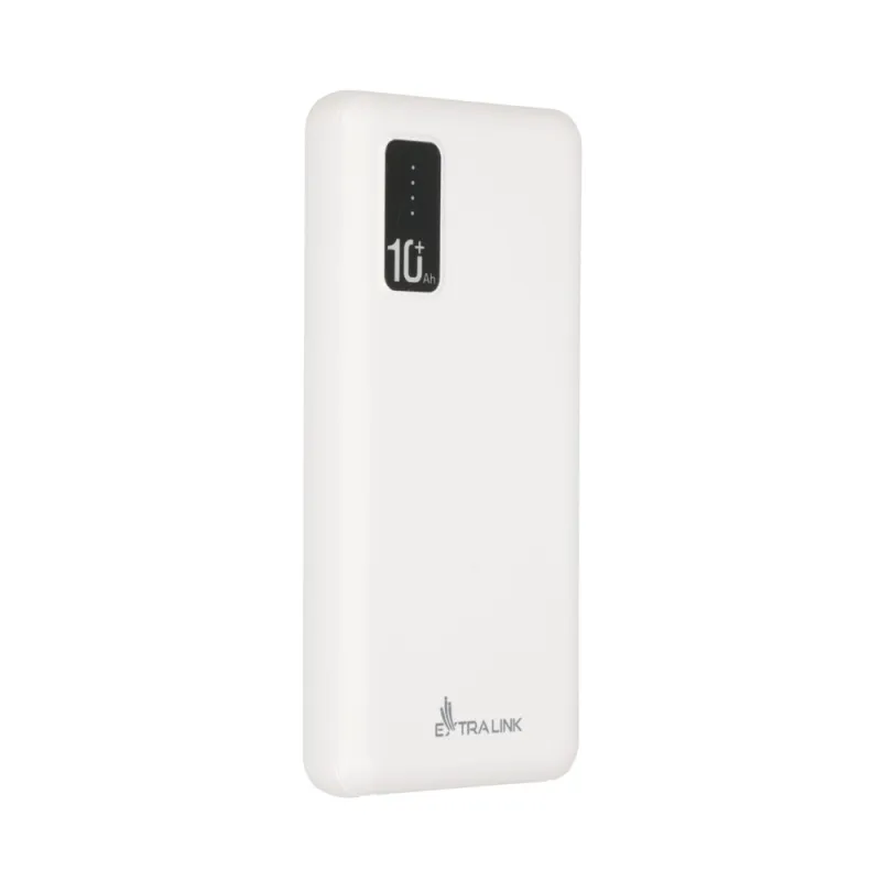 Power Bank Extralink EPB-098W 10000mAh Белый, USB-C