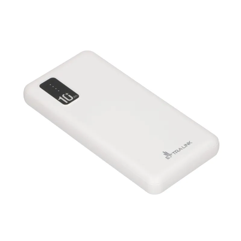 Power Bank Extralink EPB-098W 10000mAh Белый, USB-C