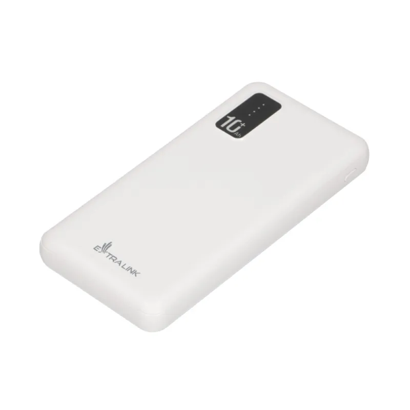 Power Bank Extralink EPB-098W 10000mAh Белый, USB-C