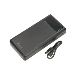 Power Bank Extralink EPB-112 30000mAh Черный, USB-C Зарядное устройство