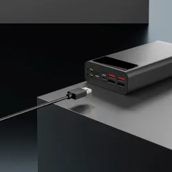 Extralink EPB-112 30000mAh Nero Powerbank Power bank, USB-C