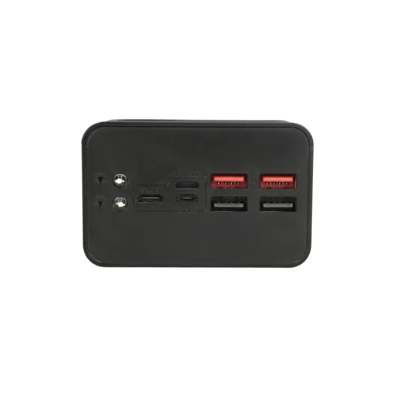 Extralink EPB-114 50000 mAh Black Powerbank Power bank, USB-C
