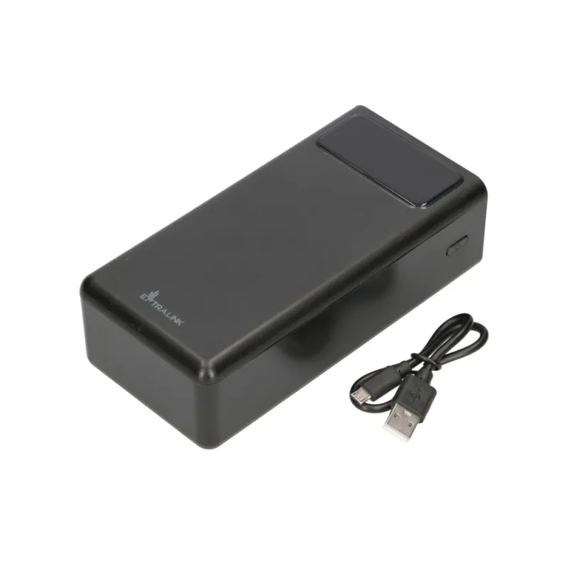 Extralink EPB-114 50000 mAh Black Powerbank Power bank, USB-C