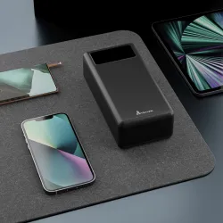 Extralink EPB-114 50000 mAh Czarny Powerbank Power bank, USB-C