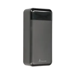 Extralink EPB-124 30000mAh Schwarz Powerbank Power bank, Fast Charging, USB-C