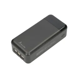 Extralink EPB-124 30000mAh Schwarz Powerbank Power bank, Fast Charging, USB-C