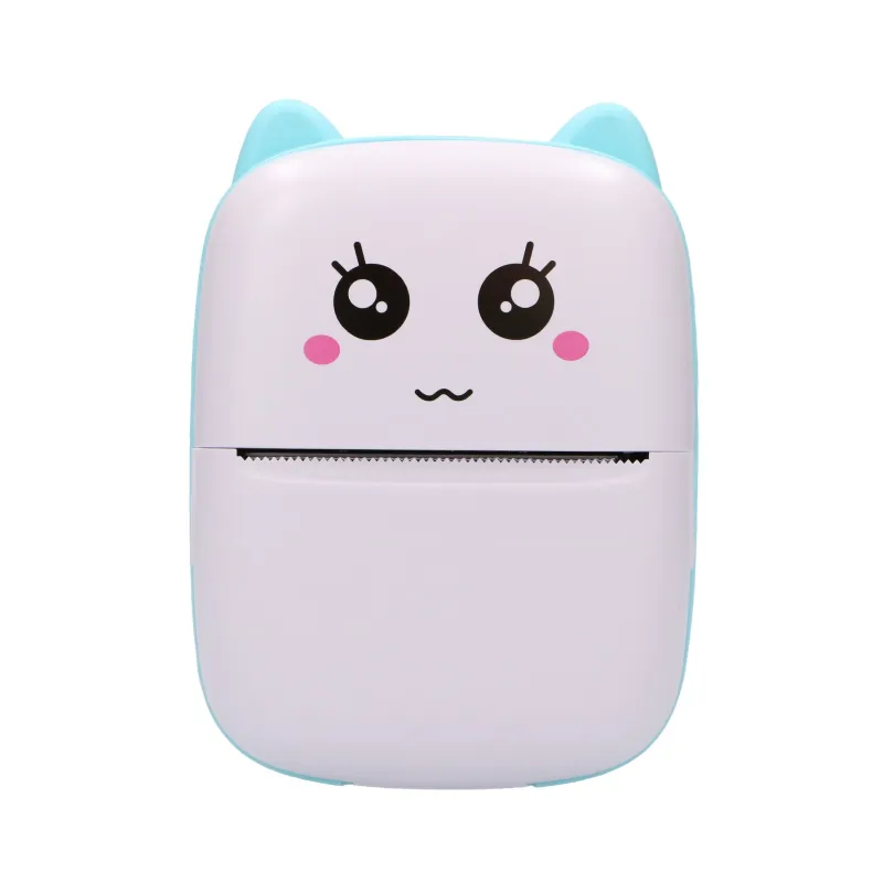 Extralink EPP-002 Blue Mini thermal printer Bluetooth, USB-C, 1200 mAh, 210 dpi