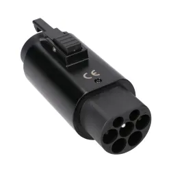 Extralink EV Charging Adapter Type 2 EU to Type 1 US Electric Car Charger Adapter 32A 7,4KW