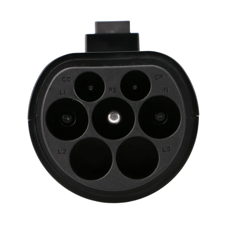 EXTRALINK EV CHARGING ADAPTER TYPE 2 EU TO TYPE 1 US, 32A 7,4KW