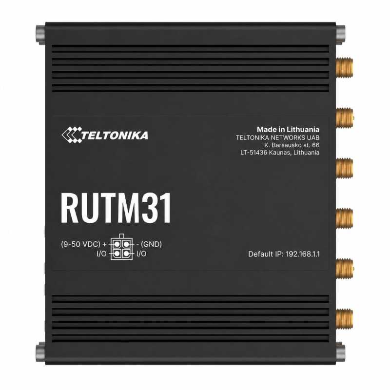 TELTONIKA RUTM31 COST-EFFICIENT 5G ROUTER, DUAL-SIM - Imagem 2
