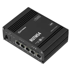 Teltonika RUTM54, router industrial 5G, 3.4Gbps, LTE Cat 19, WiFi 5, 5x GbE RJ45, dual SIM/eSIM - Imagen 2