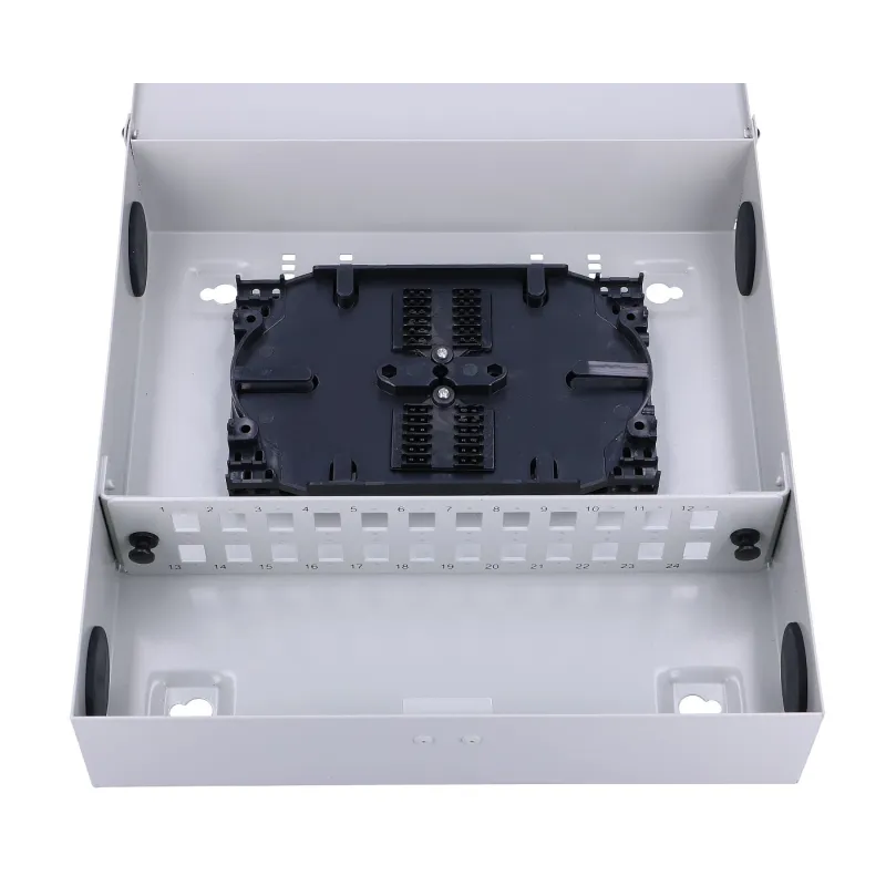 Extralink Fairy Fiber optic distribution box Metal cabinet, 24 core