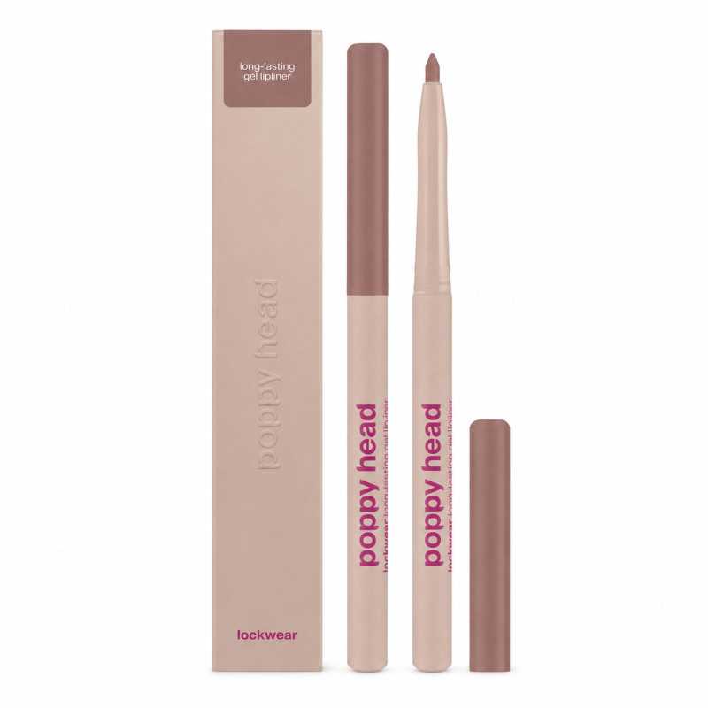 POPPY HEAD LOCKWEAR LONG-LASTING GEL LIPLINER DŁUGOTRWAŁA ŻELOWA KONTURÓWKA DO UST 01 HERO SHADE - Изображение 2