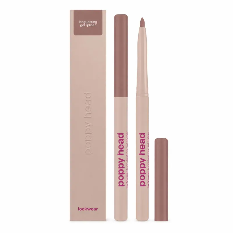 POPPY HEAD LOCKWEAR LONG-LASTING GEL LIPLINER DŁUGOTRWAŁA ŻELOWA KONTURÓWKA DO UST 01 HERO SHADE - Изображение 2