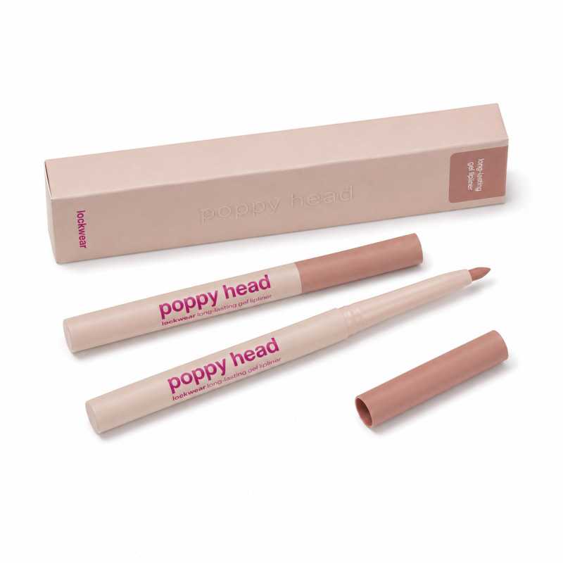 POPPY HEAD LOCKWEAR LONG-LASTING GEL LIPLINER DŁUGOTRWAŁA ŻELOWA KONTURÓWKA DO UST 04 BOLDISH MOOD - Изображение 2