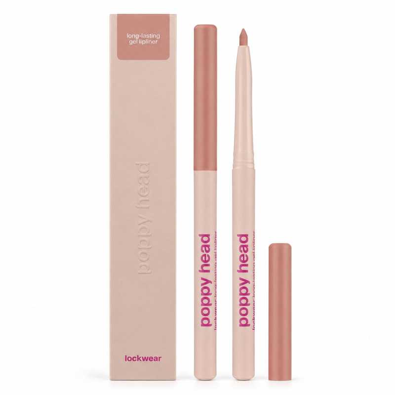 POPPY HEAD LOCKWEAR LONG-LASTING GEL LIPLINER DŁUGOTRWAŁA ŻELOWA KONTURÓWKA DO UST 04 BOLDISH MOOD - Изображение 3