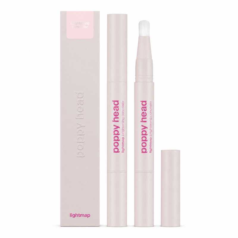POPPY HEAD LIGHTMAP BRIGHTENING CONCEALER KOREKTOR ROZŚWIETLAJĄCO-MODELUJĄCY - Imagem 2