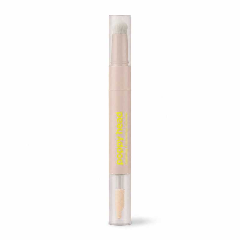 POPPY HEAD EYECE CREAM BRIGHTENING AND CORRECTING CONCEALER ROZŚWIETLAJĄCO-KORYGUJĄCY KOREKTOR POD OCZY 03 VANILLA FROST - Изображение 3