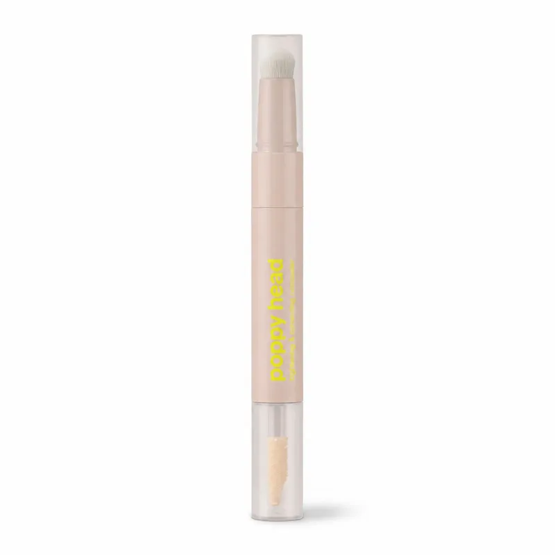 POPPY HEAD EYECE CREAM BRIGHTENING AND CORRECTING CONCEALER ROZŚWIETLAJĄCO-KORYGUJĄCY KOREKTOR POD OCZY 03 VANILLA FROST - Imagen 3